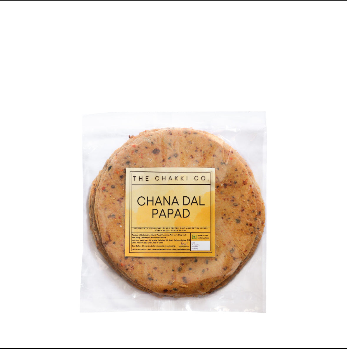 Chana Dal Papad
