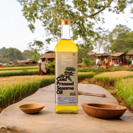 Cold-Pressed Sesame Oil