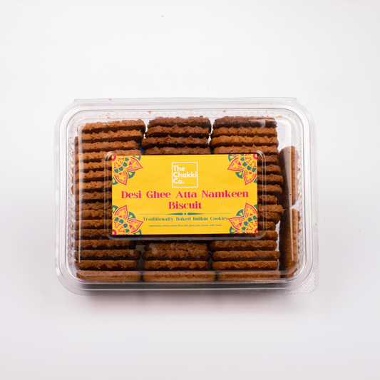 Desi Ghee Atta Namkeen Biscuits