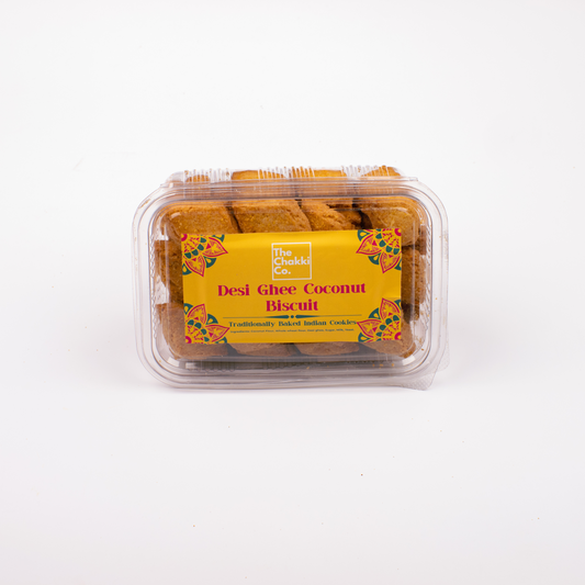 Desi Ghee Coconut Biscuits