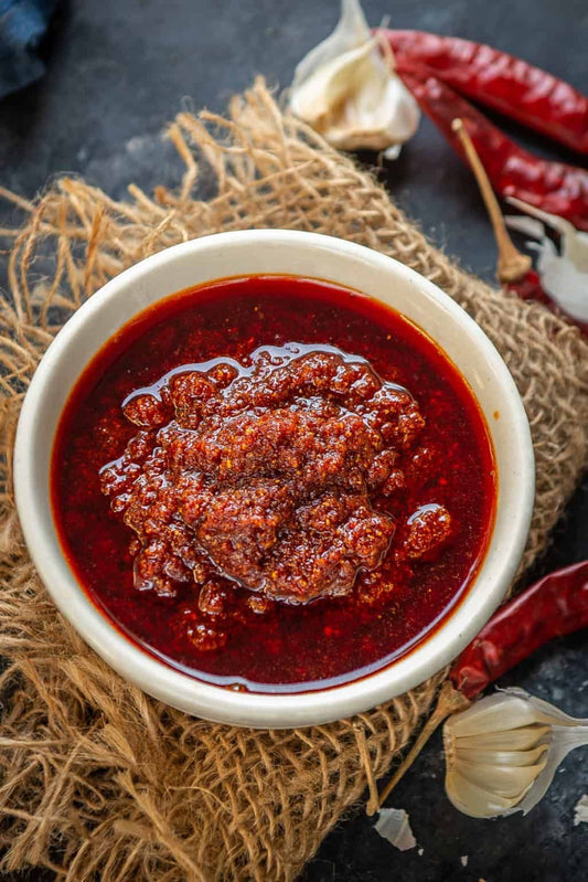 Rajasthani Lehsun Kachri Chutney